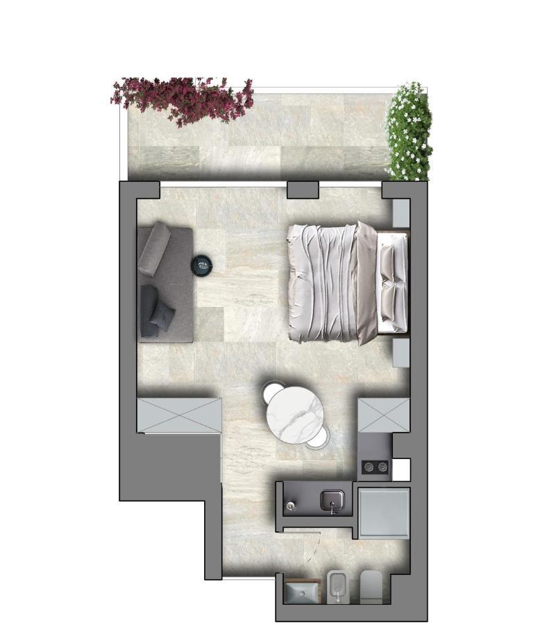 La Finestra Sul Mare Modern Apartment Giardini-Naxos Exterior foto